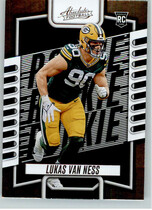 2023 Panini Absolute (Retail) #150 Lukas Van Ness