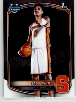 2025 Bowman Chrome Prospects #BCP-41 Sadiq White