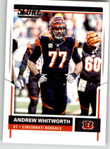 2017 Score Base Set #10 Andrew Whitworth