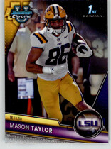 2023 Bowman Chrome University #39 Mason Taylor