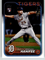 2024 Topps Base Set Series 2 #369 Brenan Hanifee