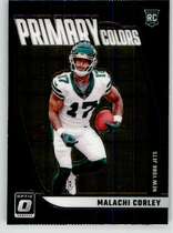 2024 Donruss Optic Rookie Primary Colors #9 Malachi Corley
