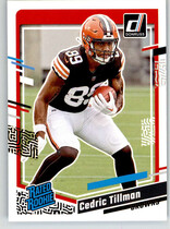 2023 Donruss Base Set #321 Cedric Tillman