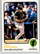 2022 Topps Heritage #328 Seth Brown