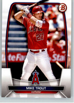 2023 Bowman Base Set #89 Mike Trout