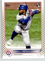 2022 Topps Gold Star (Walmart Factory Set) #363 Yonny Hernandez