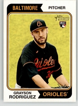 2023 Topps Heritage High Number #541 Grayson Rodriguez