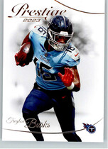 2023 Panini Prestige #290 Treylon Burks