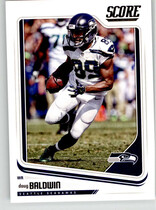 2018 Score Base Set #295 Doug Baldwin