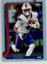 2025 Topps Chrome Refractor #35 James Cook