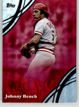 2026 Topps Glove Work #GW-13 Johnny Bench