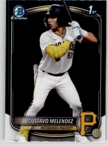2025 Bowman Chrome Draft #BDC-112 Gustavo Melendez