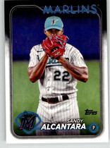 2017 Bowman Chrome Sandy Alcantara Gold deals Shimmer Auto