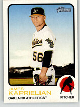 2022 Topps Heritage #296 James Kaprielian