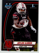 2024 Bowman Chrome University #97 Jaylon Glover