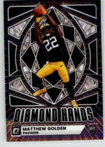2025 Donruss Optic Diamond Hands #3 Matthew Golden
