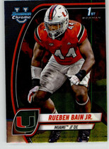 2024 Bowman Chrome University #157 Rueben Bain Jr.