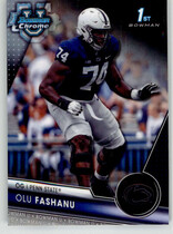 2023 Bowman Chrome University #122 Olu Fashanu