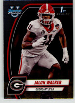 2024 Bowman Chrome University #89 Jalon Walker