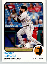 2022 Topps Heritage High Number #654 Sandy Leon