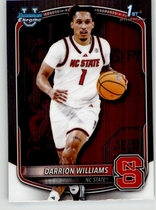2025 Bowman Chrome Prospects #BCP-36 Darrion Williams