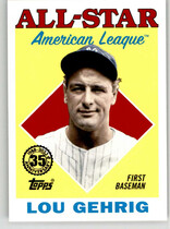 2023 Topps 1988 Topps All-Star #88AS-27 Lou Gehrig