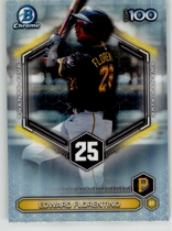 2026 Bowman Chrome Bowman Scouts Top 100 #BTP-25 Edward Florentino