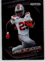 2025 Panini Prizm Black #168 Lamar Bo Jackson