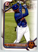 2022 Bowman Draft #BD-52 Simon Juan