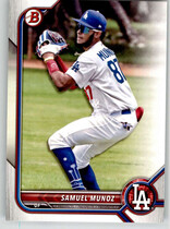 2022 Bowman Draft #BD-63 Samuel Munoz