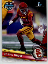 2023 Bowman Chrome University #146 Dorian Singer