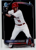 2025 Bowman Chrome Draft #BDC-128 Jake Munroe