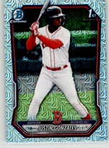 2026 Bowman Chrome Mega Box Prospects (Mojo Refractor) #BCP-141 Justin Gonzales