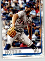 2019 Topps Base Set Series 2 #382 Daniel Norris