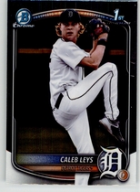 2025 Bowman Chrome Draft #BDC-195 Caleb Leys