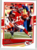 2020 Donruss Base Set #8 Mecole Hardman Jr.