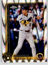 2025 Topps Chrome RayWave Refractor #89 Christian Yelich