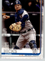 2019 Topps Base Set Series 2 #593 John Hicks