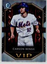 2025 Bowman Chrome Very Important Prospects #VIP-17 Carson Benge