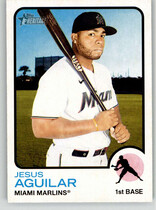 2022 Topps Heritage #298 Jesus Aguilar