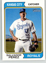 2023 Topps Heritage #13 Salvador Perez