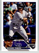 2023 Topps Base Set Series 2 #616 Michael Toglia