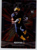 2025 Panini Prizm Draft Picks Brilliance #6 Donovan Edwards