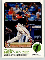 2022 Topps Heritage #444 Yadiel Hernandez