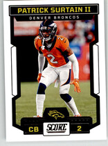 2023 Score Base Set #74 Patrick Surtain Ii