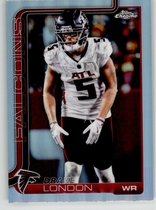 2025 Topps Chrome Refractor #12 Drake London