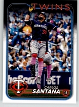 2024 Topps Update #US224 Carlos Santana