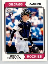 2023 Topps Heritage #463 Brian Serven