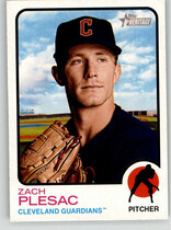 2022 Topps Heritage #240 Zach Plesac