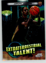 2023 Topps Chrome Cosmic Extraterrestrial Talent #ET-21 Jordan Hawkins